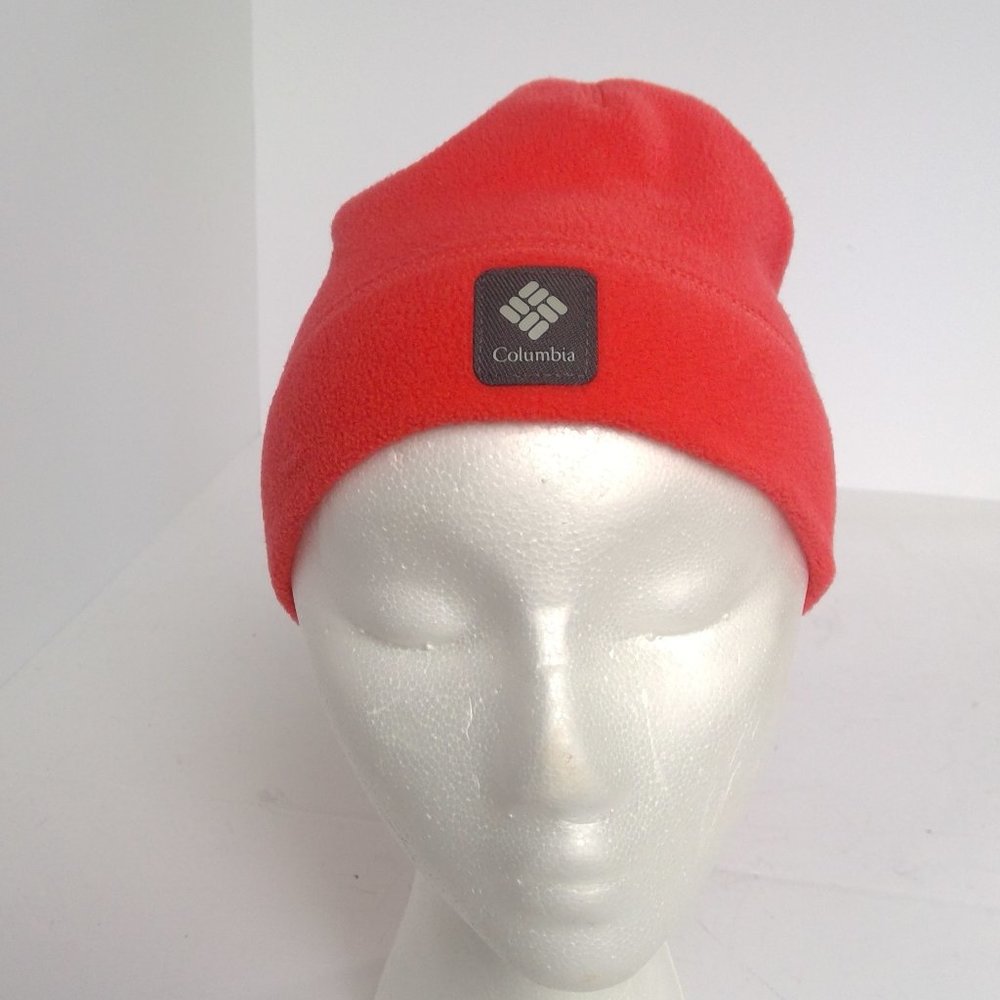 Columbia Fleece Beanie hat running ski warm
